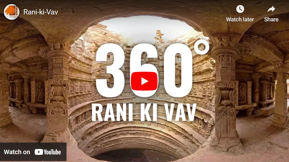 360 Degree View Video Of Patan Rani Ki Vav