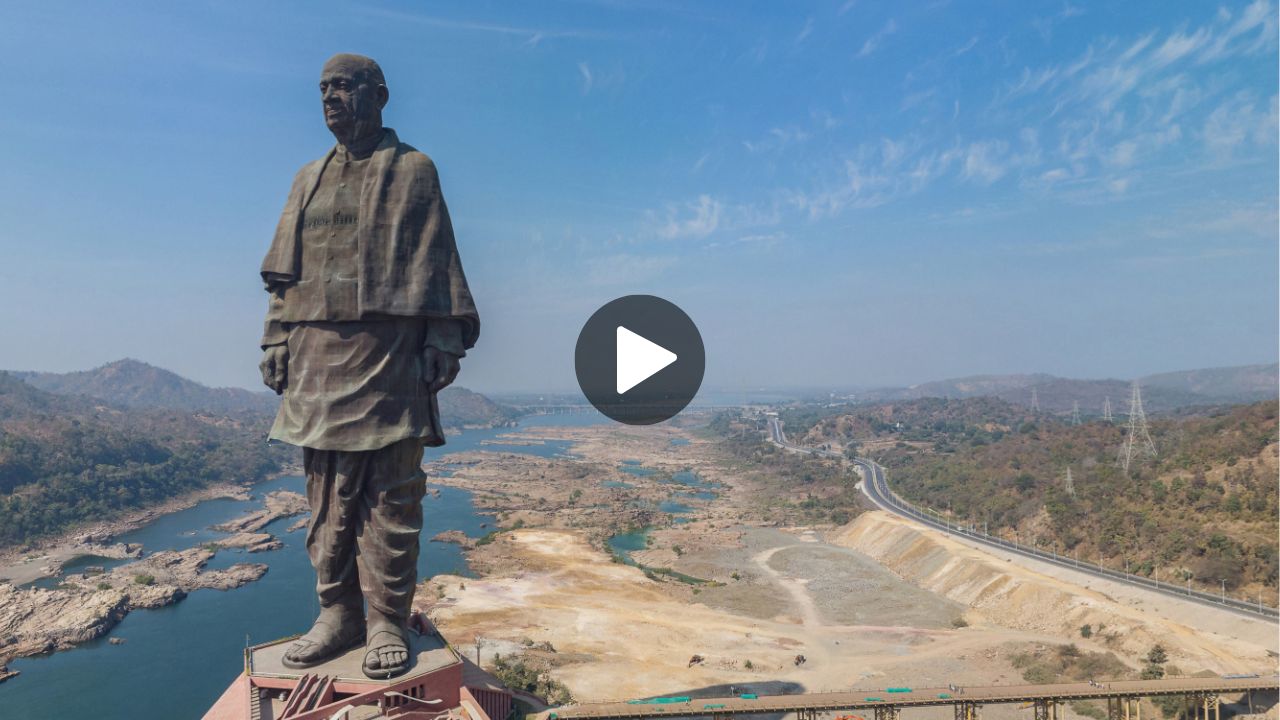 Statue of Unity 360 Degree View